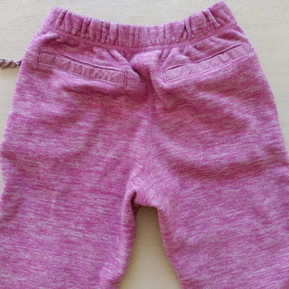 Hanna Andersson Fleece Pants With Reinforced Knees / Size 6-7 - Picture 8 of 10